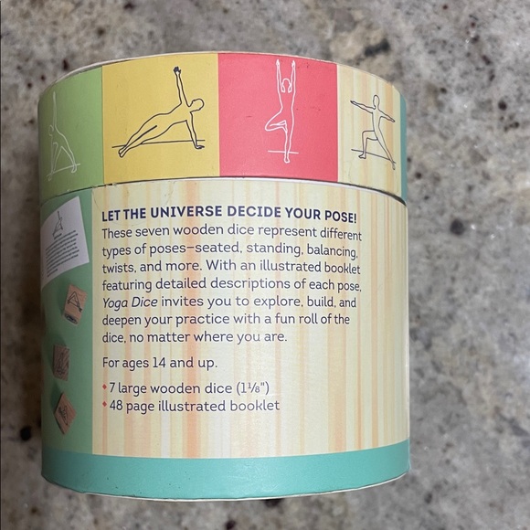 Yoga Dice Set with Wooden Blocks - Picture 10 of 10